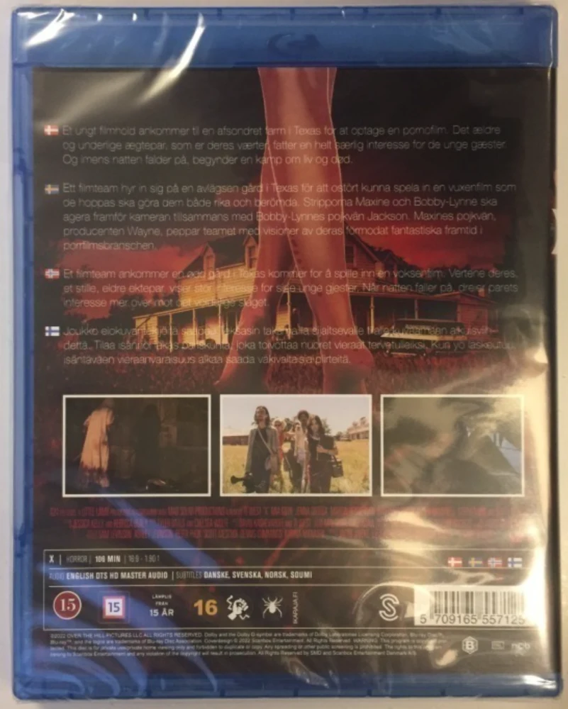 X (Blu-ray) Ti West (2022)