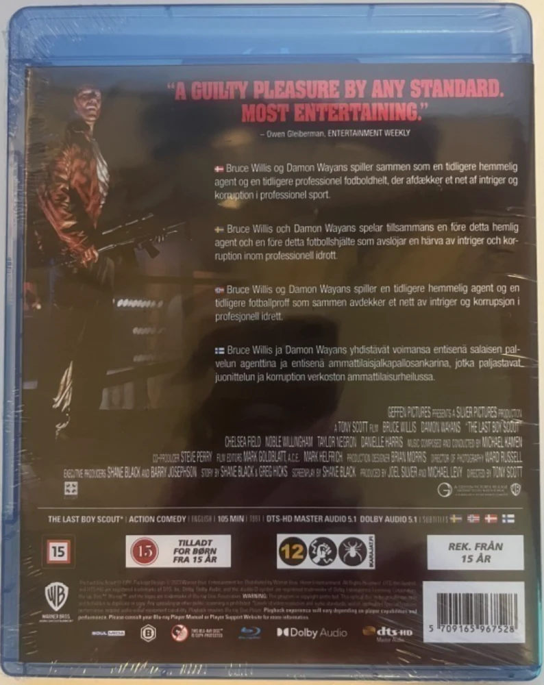 Viimeinen partiopoika - The Last Boy Scout (Blu-ray)