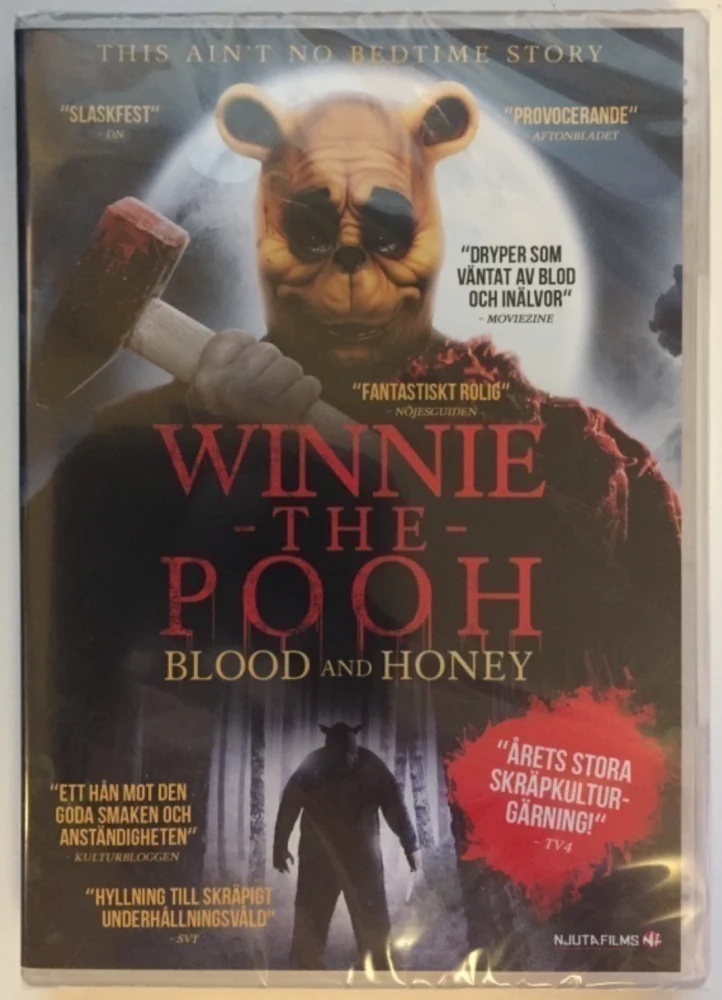 Winnie the Pooh: Blood and Honey (DVD) 2023