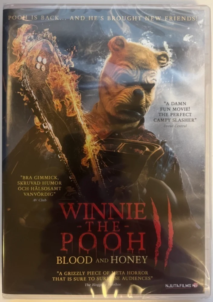 Winnie the Pooh: Blood and Honey 2 (DVD) 2024
