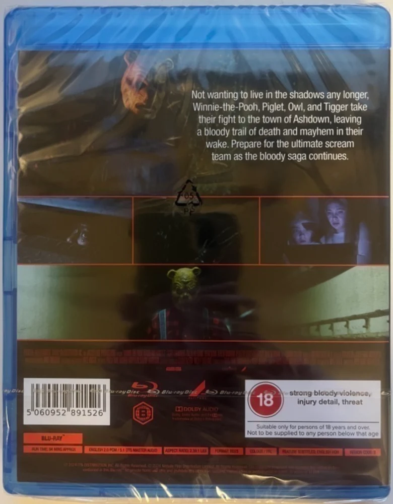 Winnie the Pooh: Blood and Honey 2 (Blu-ray) 2024