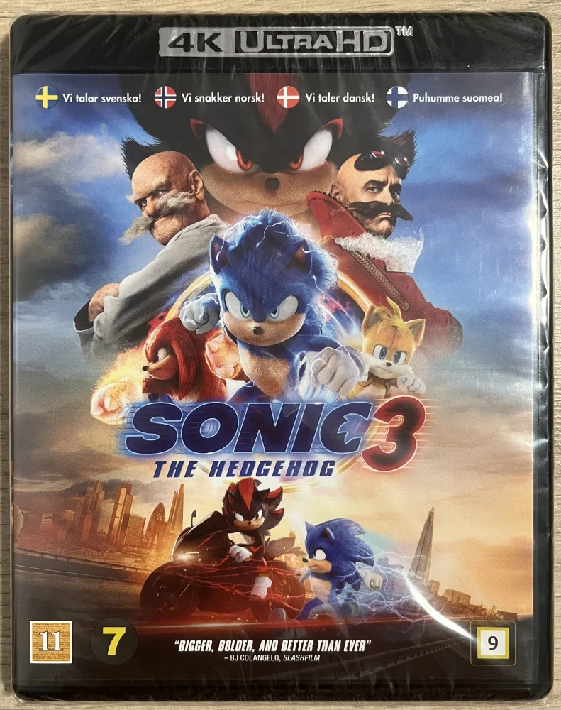 Sonic the Hedgehog 3 (2024) (4K UHD)