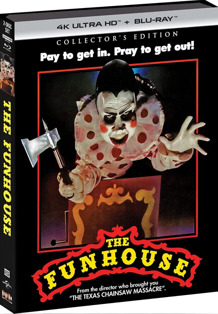 The Funhouse (1981) Ohjaus: Tobe Hooper (4K Ultra HD + Blu-ray) Slipcover