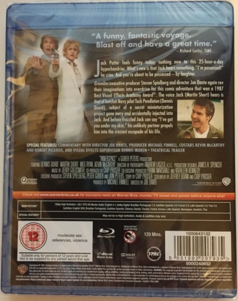 Pieni suuri seikkailu / Innerspace (Blu-ray) Joe Dante