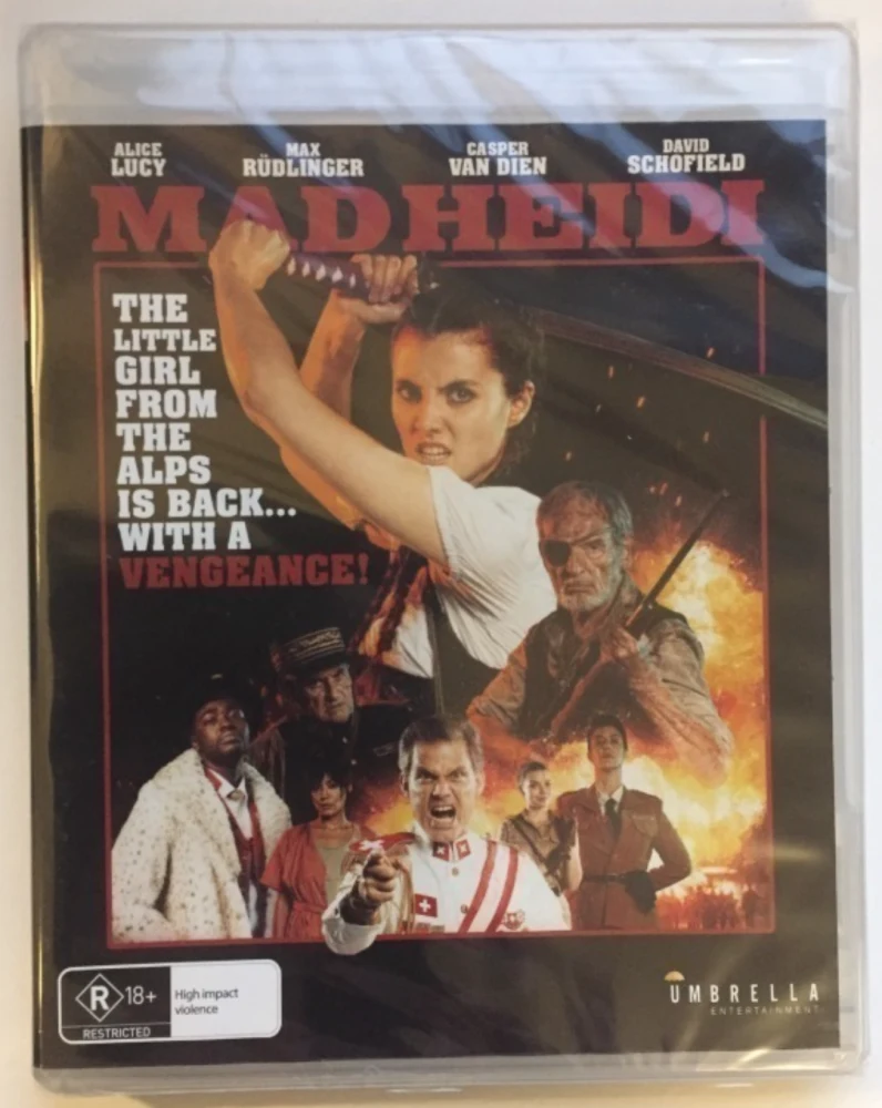 Mad Heidi (Blu-ray) Alice Lucy, Casper Van Dien (2022)