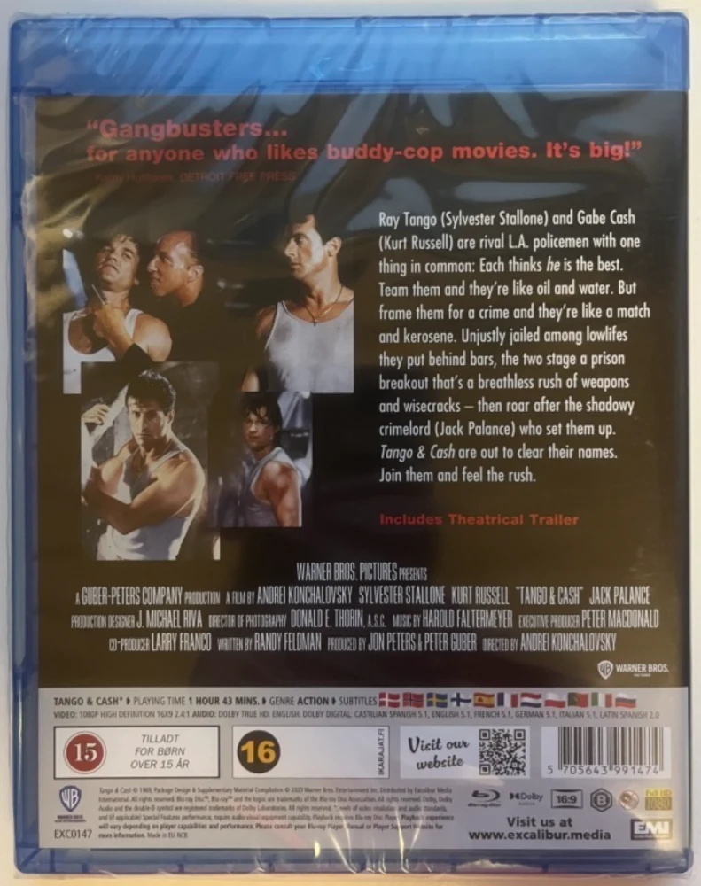 Tango & Cash (Blu-ray) 1989