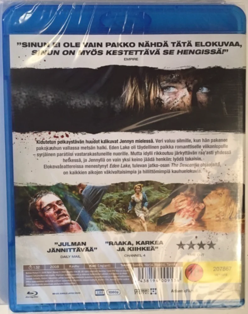 Eden Lake (Blu-ray) Kelly Reilly, Michael Fassbender