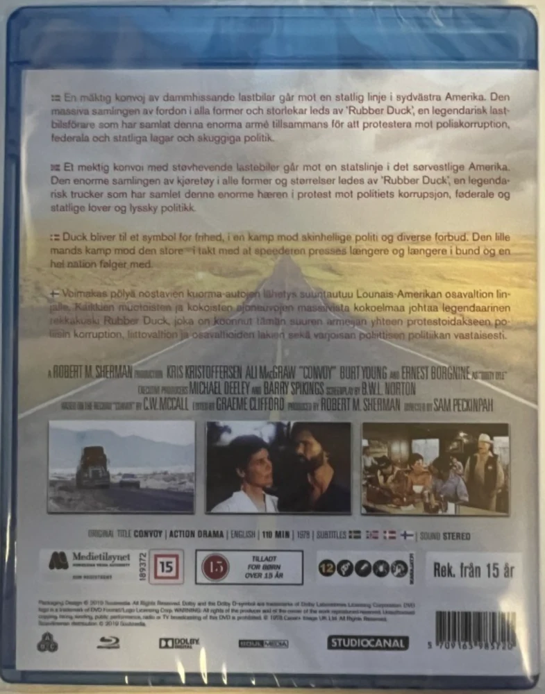 Raivopäät - Convoy (1978) Blu-ray