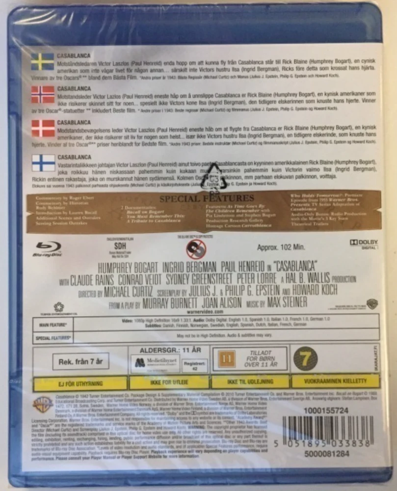 Casablanca (Blu-Ray) 1943