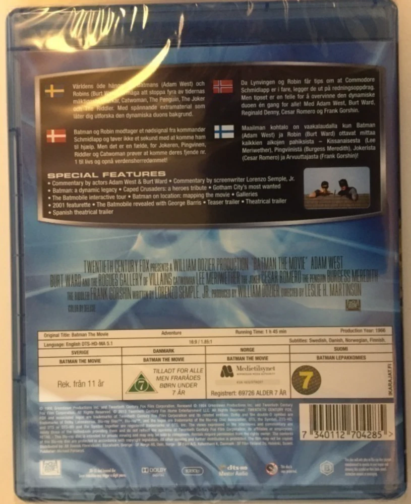 Batman The Movie - Special Edition (1966) (Blu-Ray)