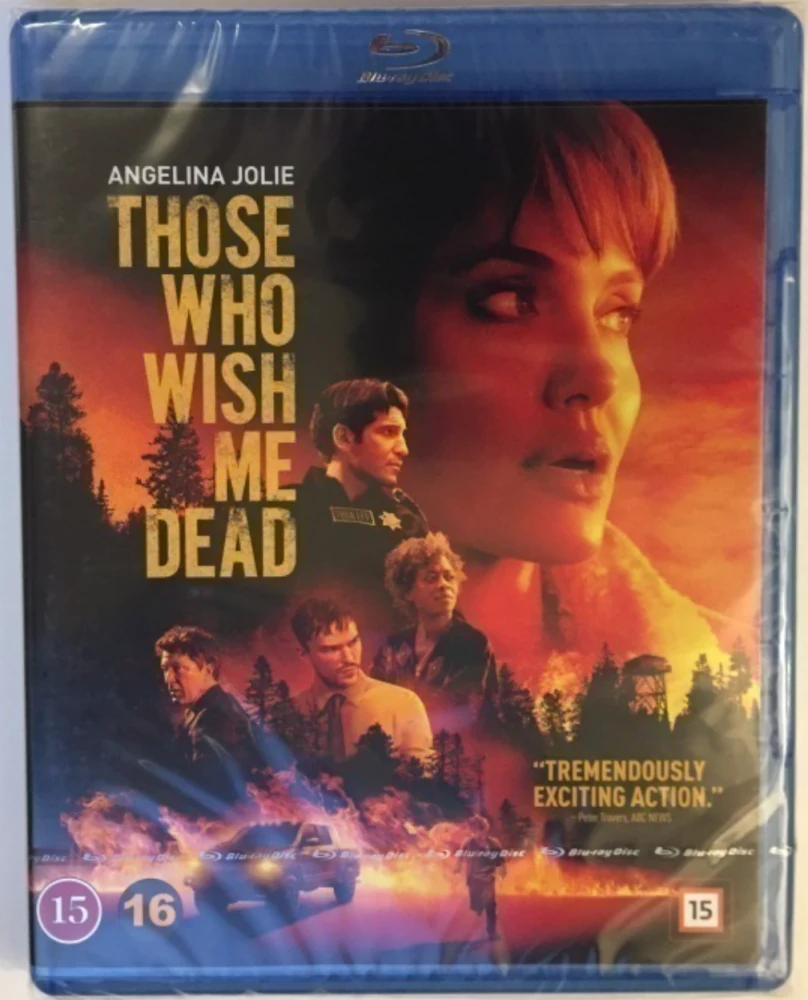 Those Who Wish Me Dead (Blu-ray) Angelina Jolie (2021)