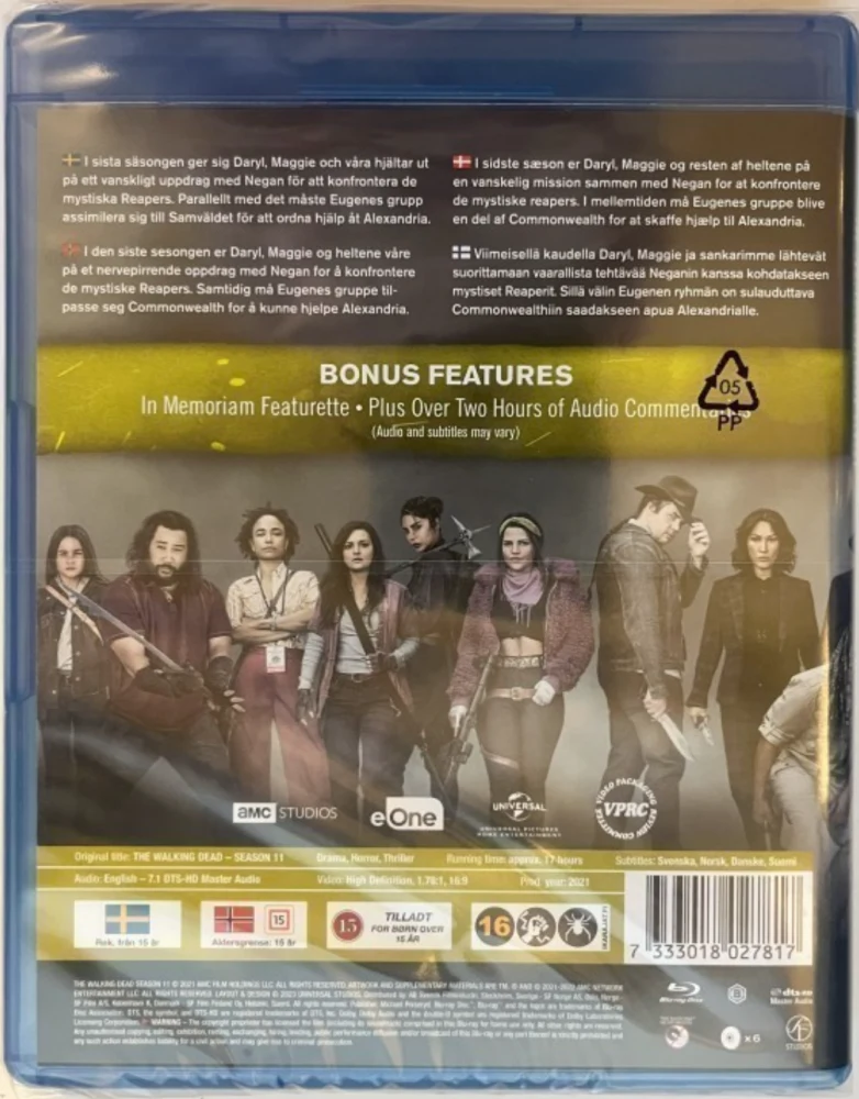 The Walking Dead - Season 11 (Blu-ray) (6 disc)