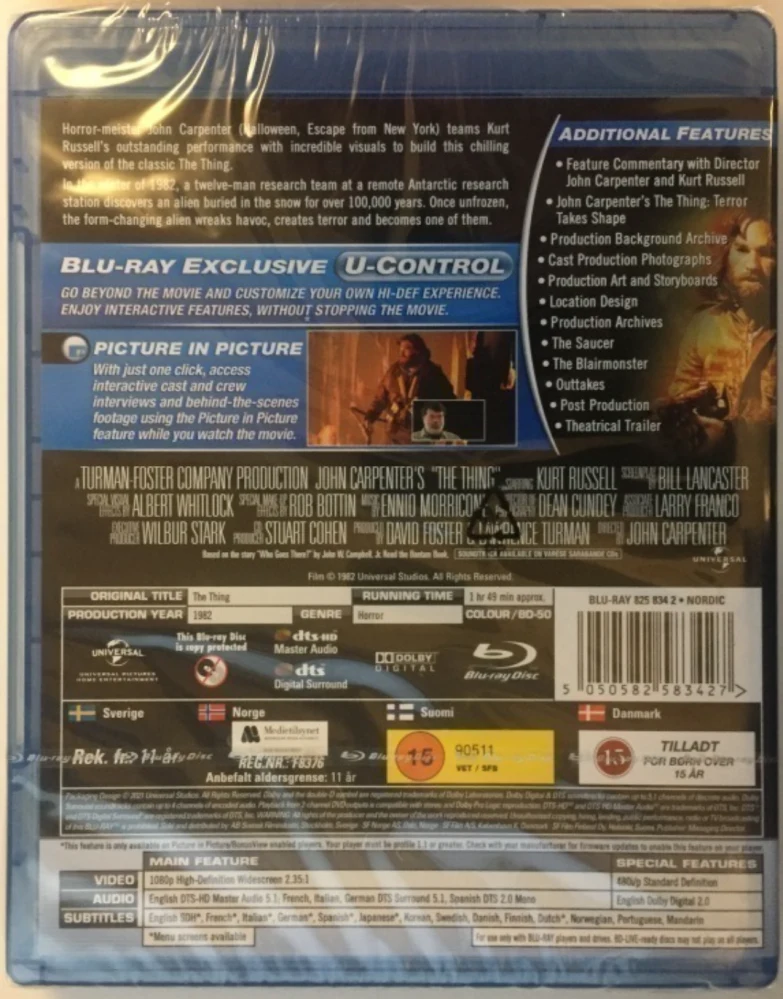 The Thing - Se jostakin (Blu-ray) 1982