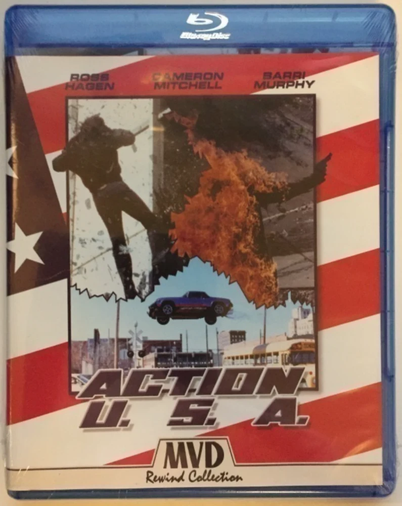 Action U.S.A. (Blu-ray) 1989 (Mini-Juliste)