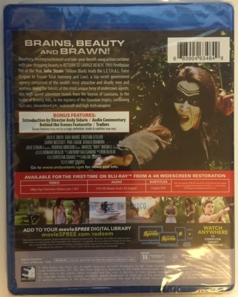 L.E.T.H.A.L. Ladies: Return to Savage Beach (Blu-ray) 1998