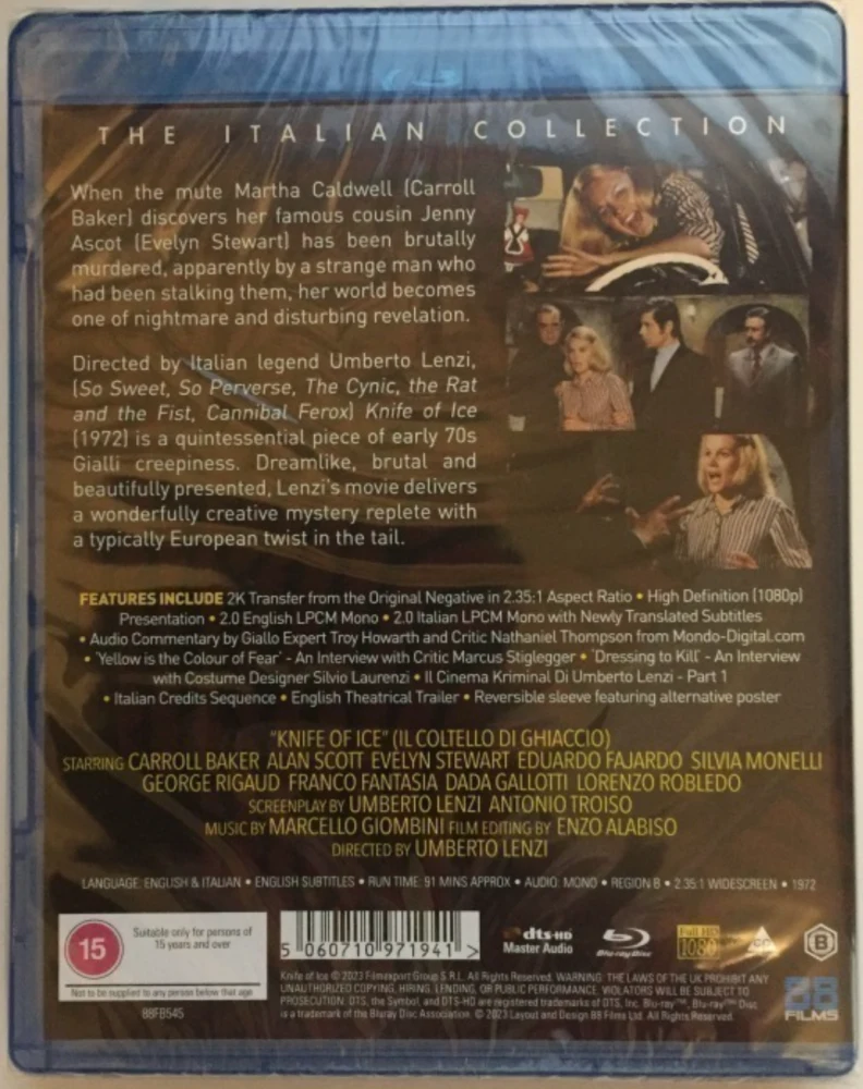Knife of Ice (Blu-ray) 1972