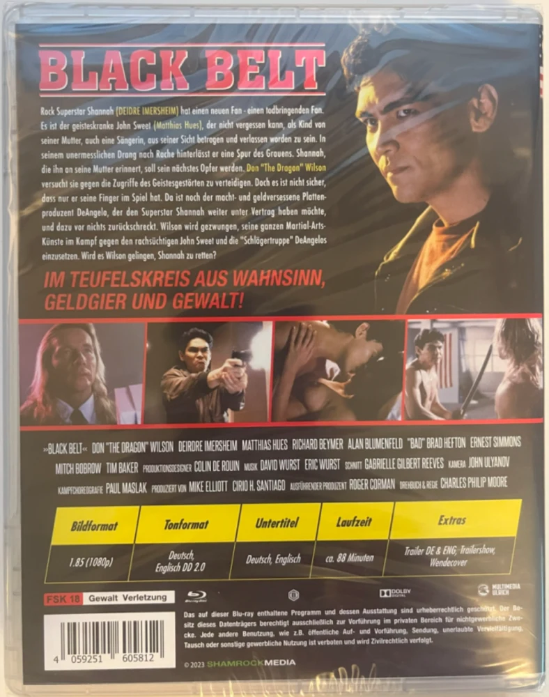 Don ’The Dragon‘ Wilson: Black Belt [Blu-ray] (1992)