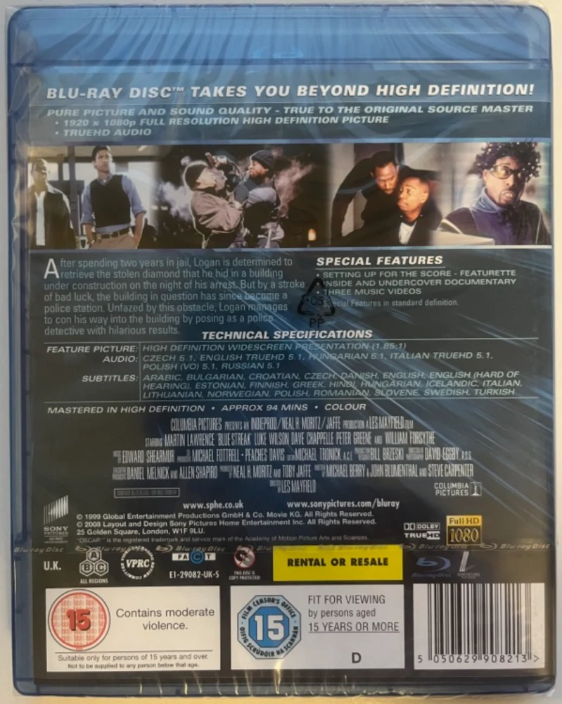 Timanttikyttä - Blue Streak (Blu-ray)