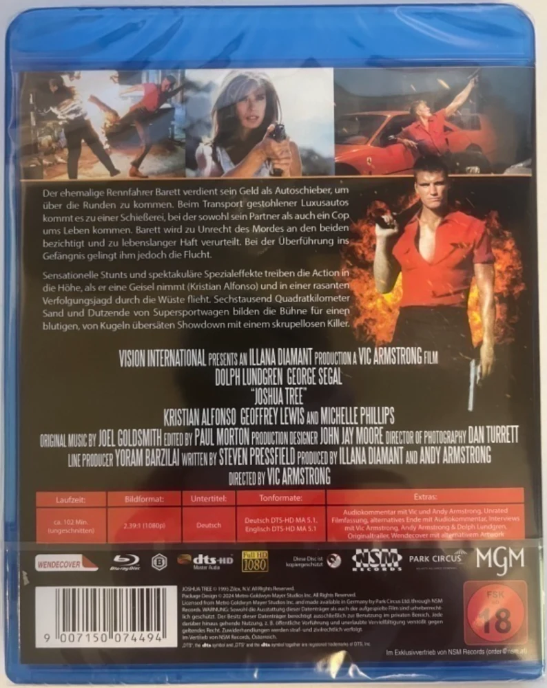 Villi Pako - Joshua Tree (1993) Dolph Lundgren (Blu-ray)