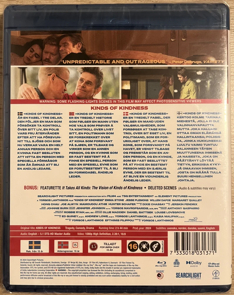 Kinds of Kindness (2024) Blu-ray