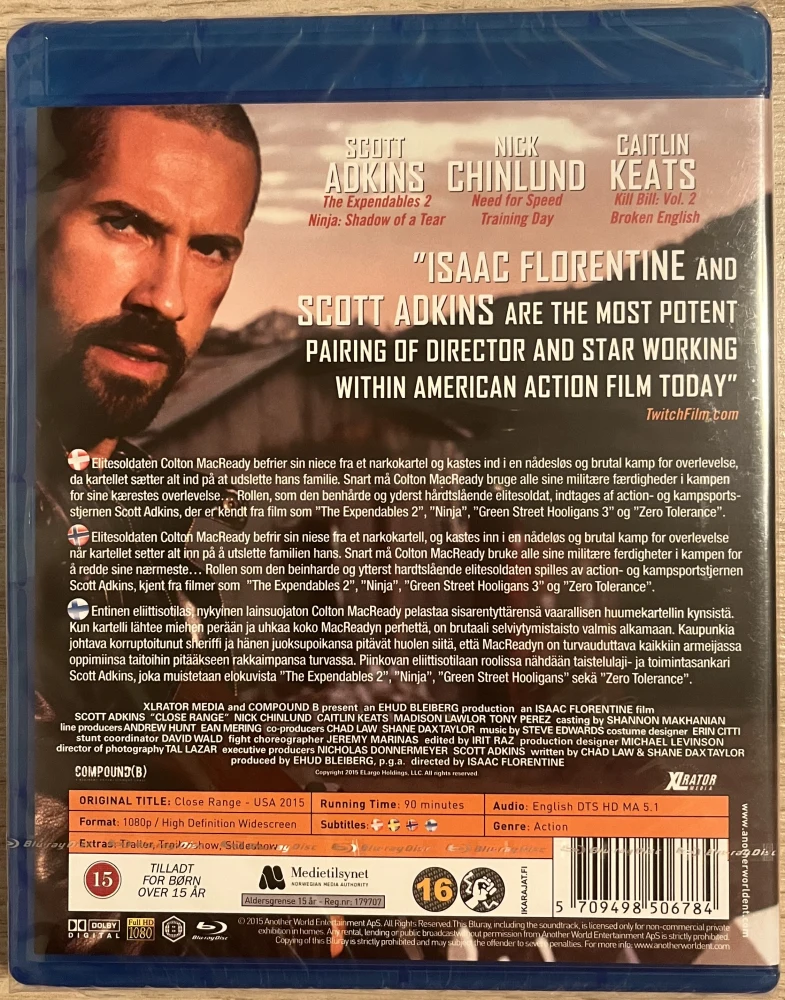 CLOSE RANGE (BLU-RAY)