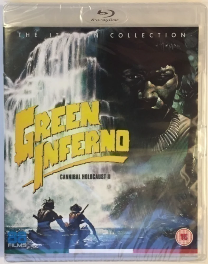 Cannibal Holocaust 2 (Blu-ray) Italian 49# (1988) Natura Contro AKA Green Inferno AKA Against Nature
