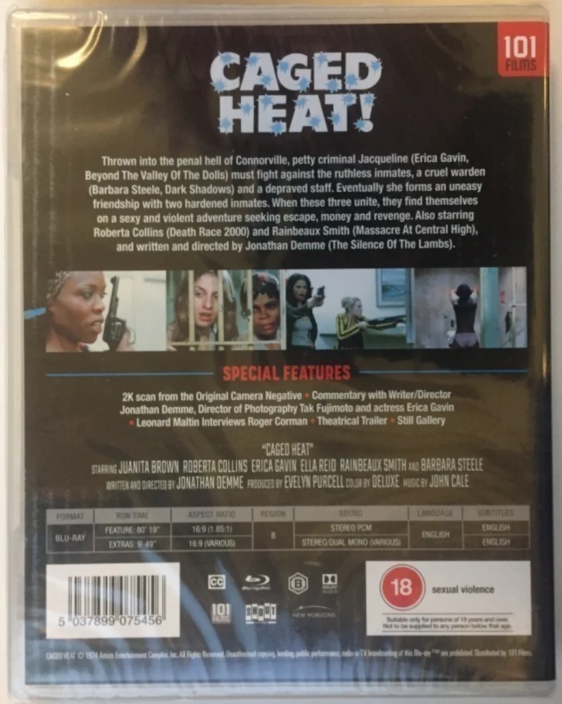 Caged Heat (1974) Ohjaus: Jonathan Demme (Blu-ray)