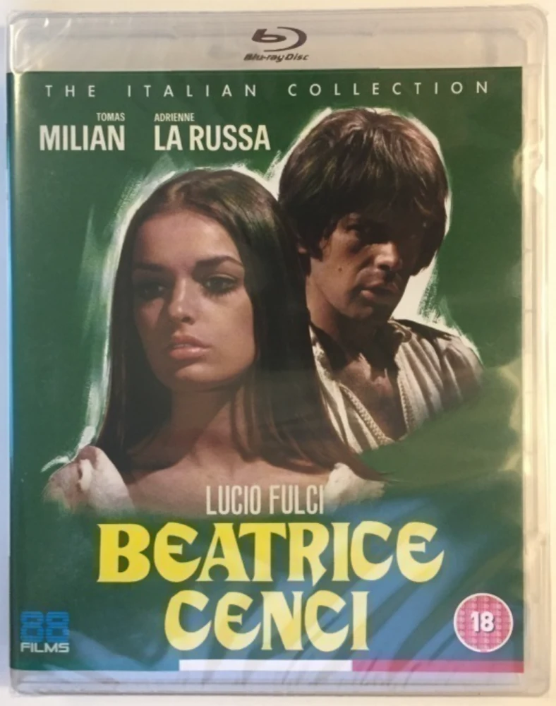 Beatrice Cenci (Blu-ray) 1969 (Italian 55#) Lucio Fulci (Die Nackte und der Kardinal / The Conspiracy of Torture)