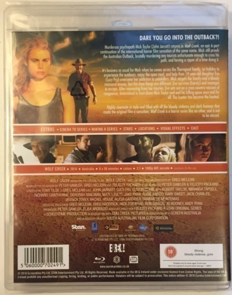 Wolf Creek - Season 1 (Blu-ray) (Tuonti) O: Greg McLean
