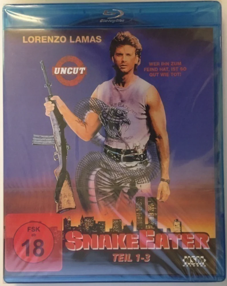 Snake Eater 1-3 (uncut) [Blu-ray] Lamas, Lorenzo