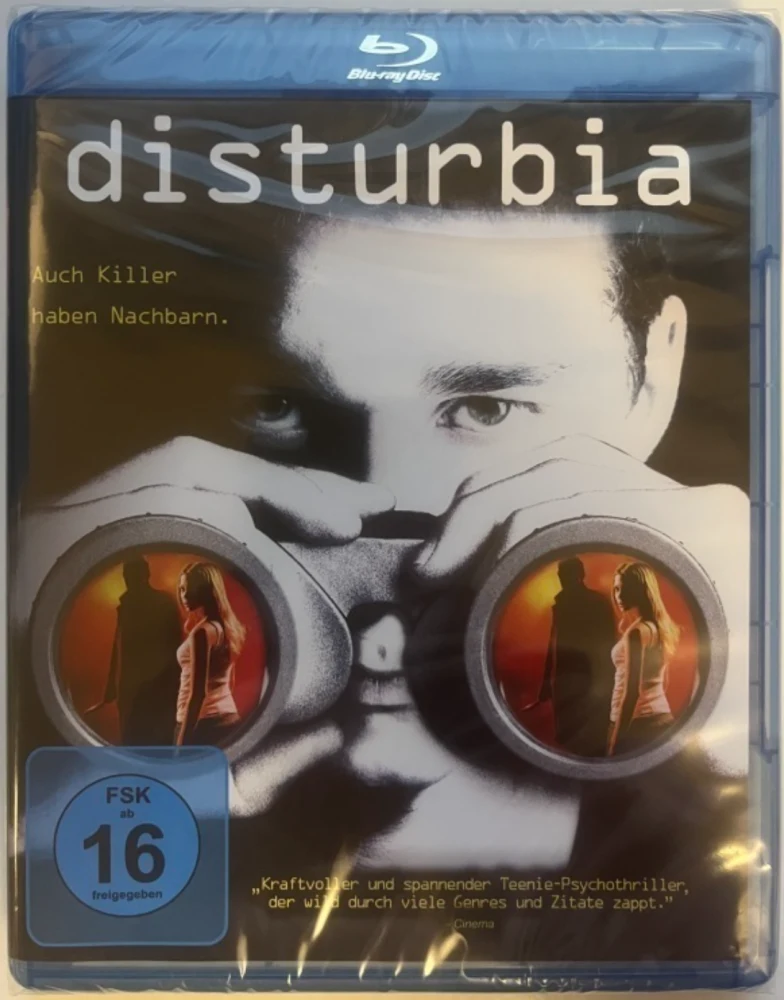 Paranoia - Disturbia (Blu-ray) 2007 (Ohjaus D.J. Caruso)