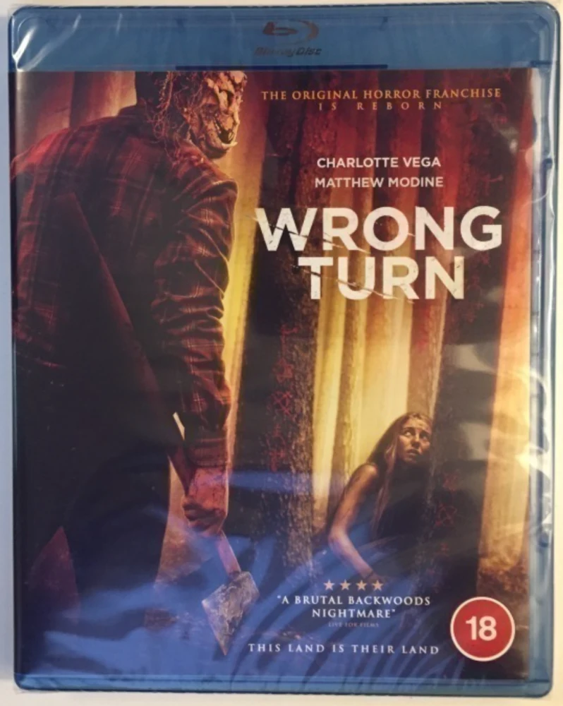 Wrong Turn (2020) Matthew Modine (Blu-ray)
