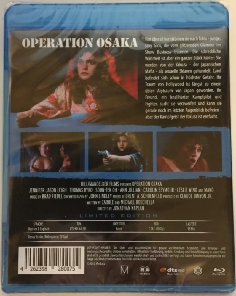 Girls of the White Orchid [Blu-ray] Operation Osaka / Death Ride to Osaka