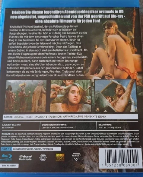 Massacre in Dinosaur Valley (Blu-ray) Michael Sopkiw (Nudo e selvaggio)