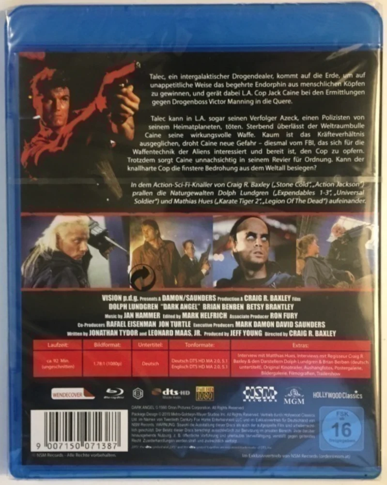 Musta enkeli / Dark Angel (Blu-ray) Leikkaamaton!