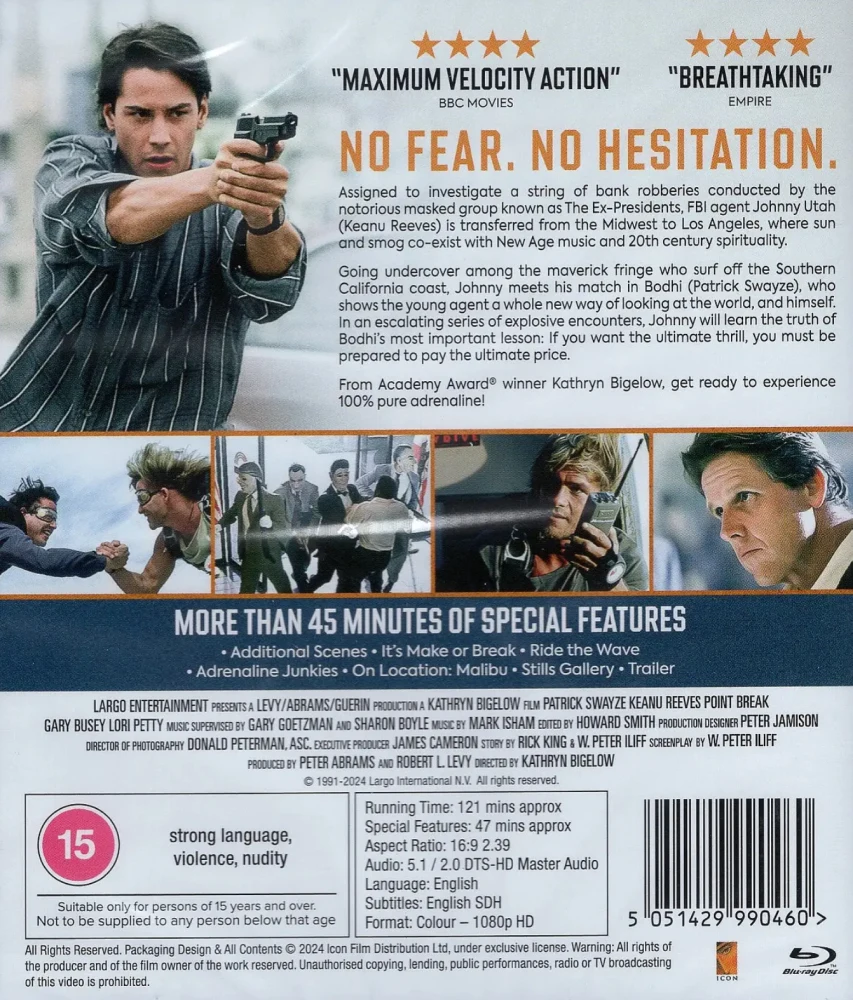 Myrskyn ratsastajat - Point Break Collector’s Edition [Blu-Ray]