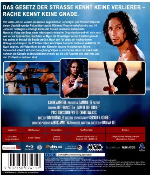 Jungle Law (Street Law) (uncut) [Blu-ray]