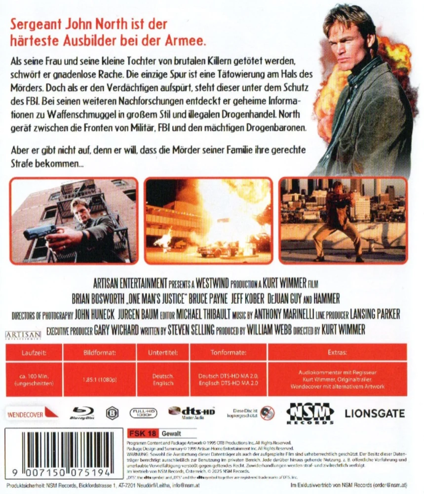 Varsinainen äpärä - One Tough Bastard (Blu-ray) Operation Justice