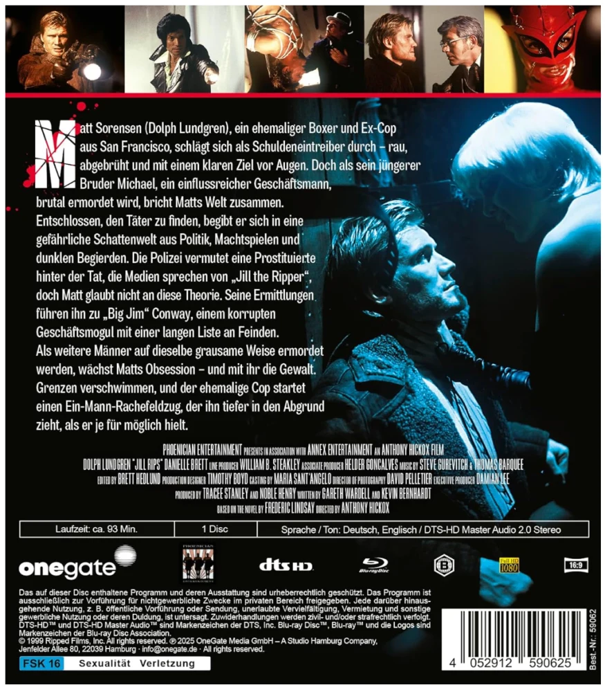 Jill Rips (Blu-ray) Dolph Lundgren (1999)