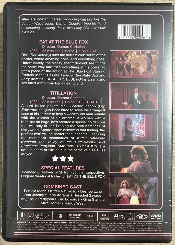 Eat at the Blue Fox / Titillation (DVD)