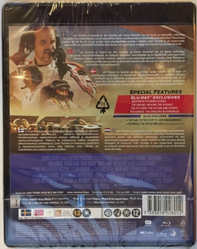 Gran Turismo (4K Ultra HD + Blu-ray) (2023)