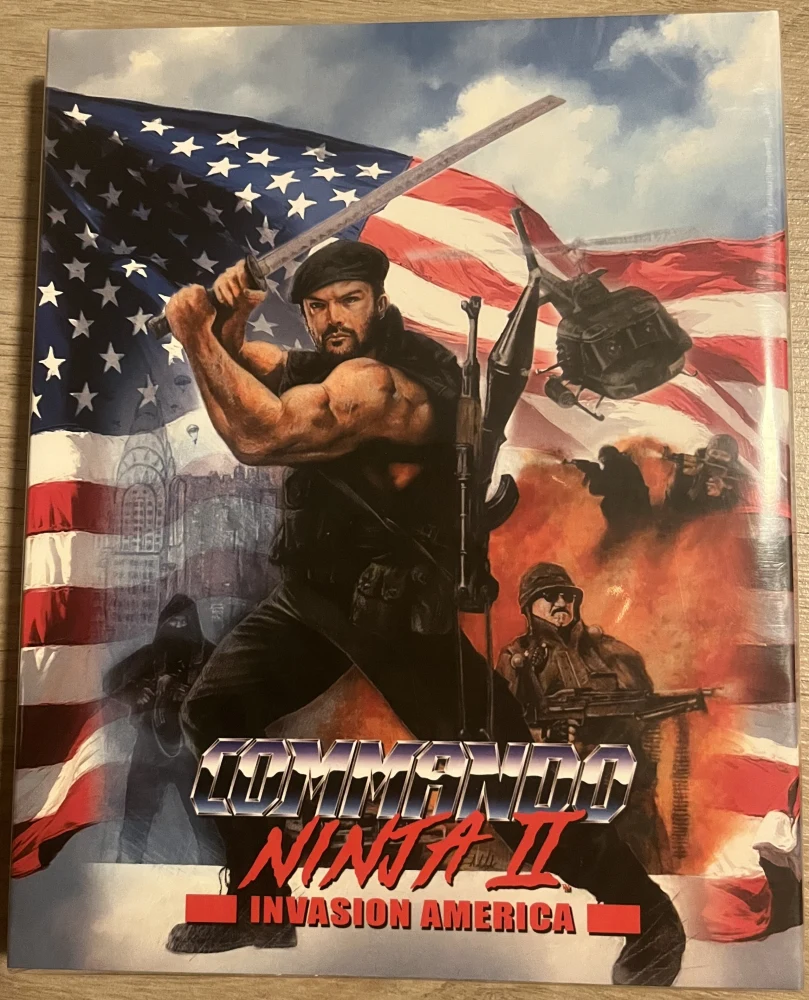 Commando Ninja 2: Invasion America - Limited Edition Slipcover (Blu-ray) Vinegar Syndrome