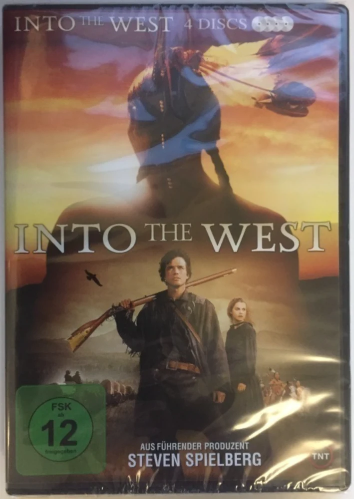 Into the West (4DVD) palkittu 9-tuntinen lännensarja