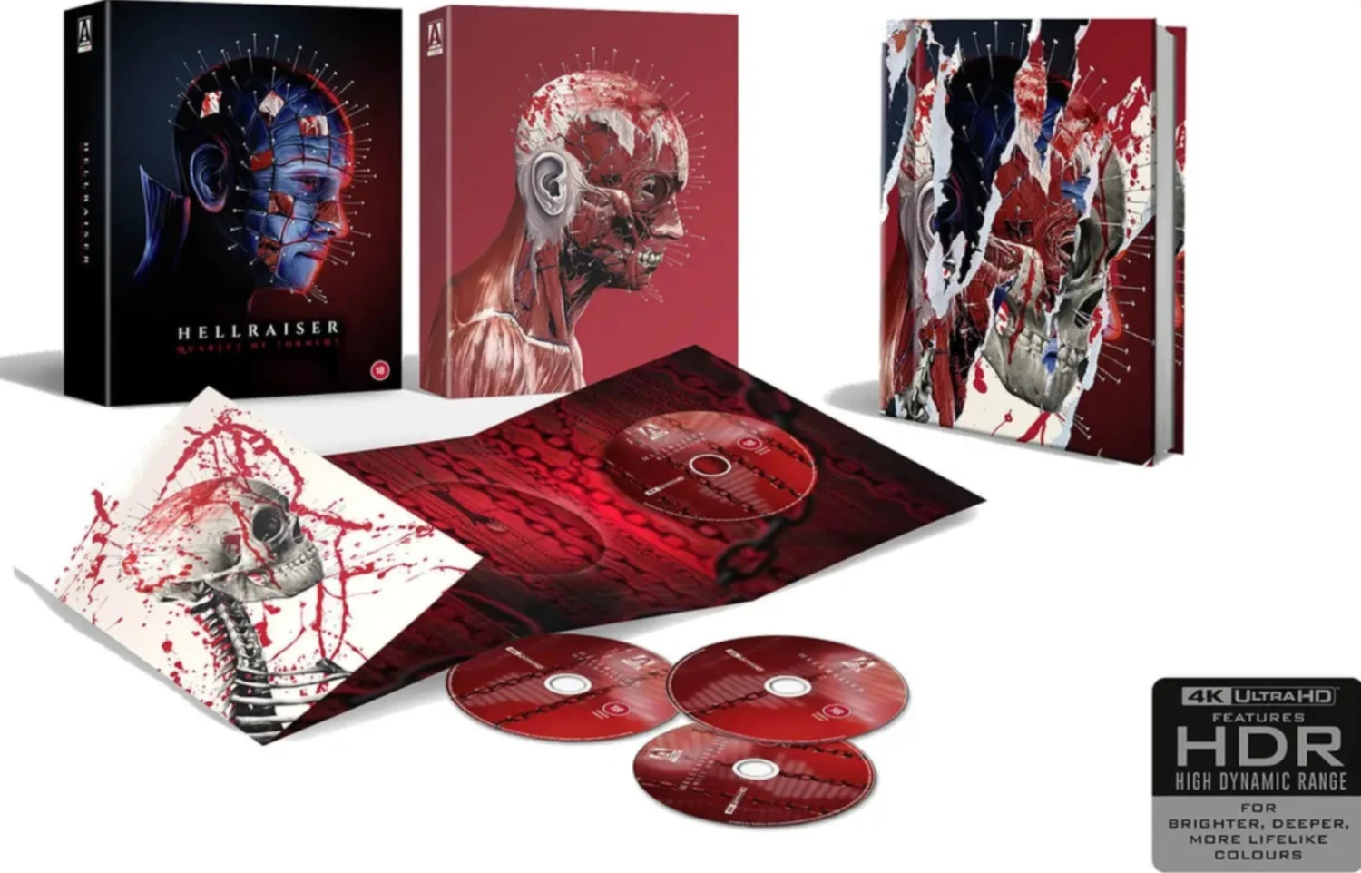 Hellraiser Quartet Of Torment - Limited Edition (4K Ultra HD)