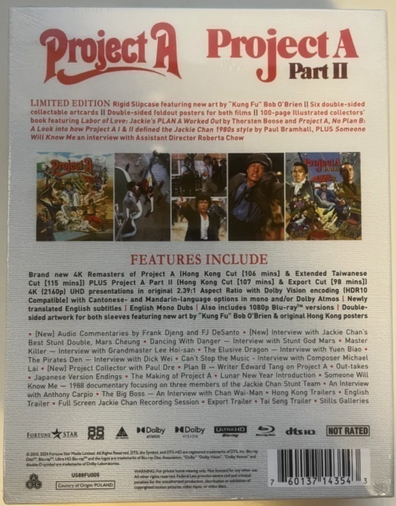The Project A Collection - Limited Deluxe Edition (4K Ultra HD)