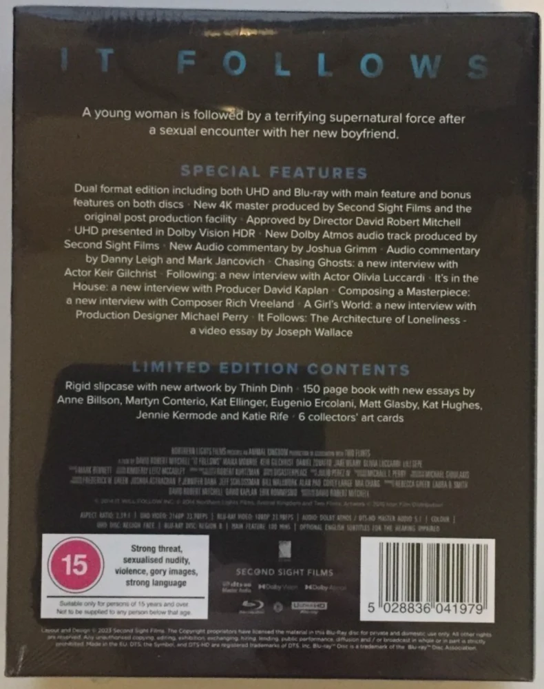 It Follows - Limited Edition (4K Ultra HD + Blu-Ray)