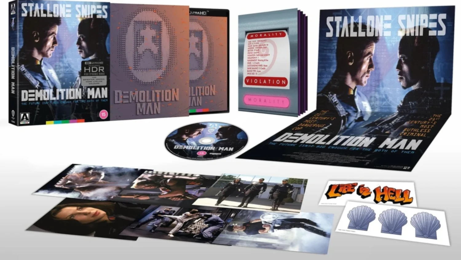 Demolition Man - Limited Edition (4K Ultra HD) Arrow