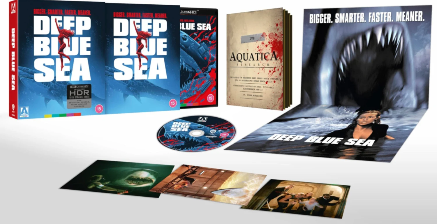 Deep Blue Sea - Limited Edition (4K Ultra HD) Arrow