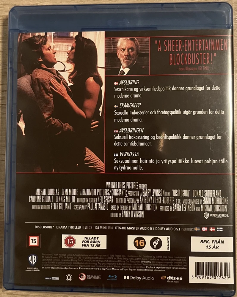 Verkossa - Disclosure (Blu-ray) 1994