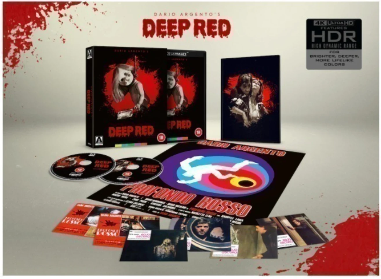 Deep Red - Limited Edition (4K Ultra HD) ARROW